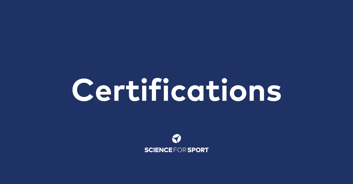 Certifications